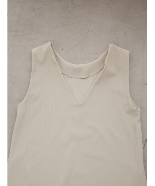 TRUNC（トランクエイティーエイト）の「Smooth Rib 2WAY Dress（ワンピース・レディース・アイボリー/ブラック/ダークブルー・FREE）」の10枚目の写真