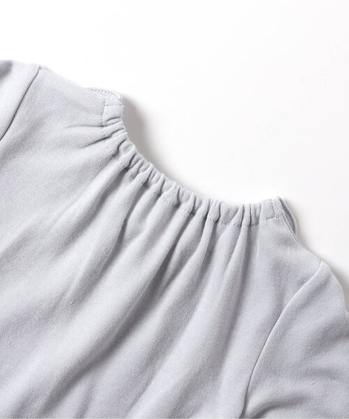 apres les cours（アプレレクール）の「丸襟ボディスーツ（ロンパース・キッズ・グレー/アイボリー/その他2・70/80）」の9枚目の写真