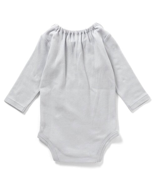 apres les cours（アプレレクール）の「丸襟ボディスーツ（ロンパース・キッズ・グレー/アイボリー/その他2・70/80）」の12枚目の写真