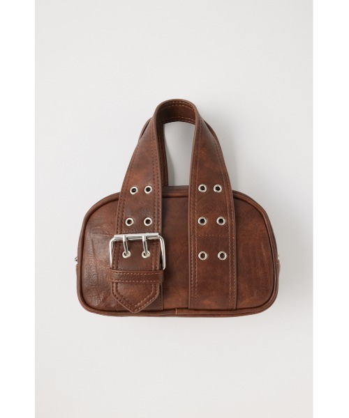 MOUSSY（マウジー）の「BUCKLE HANDLE MINI ボストンバッグ（ボストン