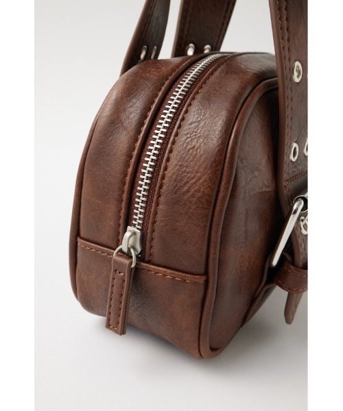 MOUSSY（マウジー）の「BUCKLE HANDLE MINI ボストンバッグ（ボストン