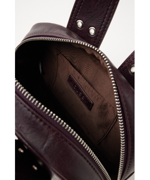 MOUSSY（マウジー）の「BUCKLE HANDLE MINI ボストンバッグ（ボストン