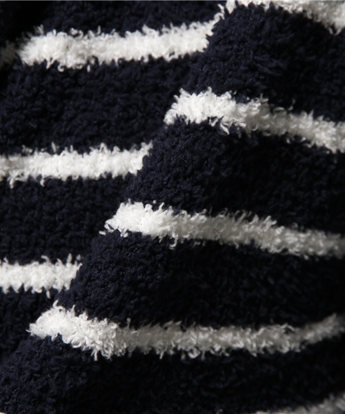 VENCEEXCHANGE（ヴァンスエクスチェンジ）の「ボアモール ZIP パーカー（パーカー・メンズ・ネイビー/シルバー・MEDIUM/LARGE）」の14枚目の写真