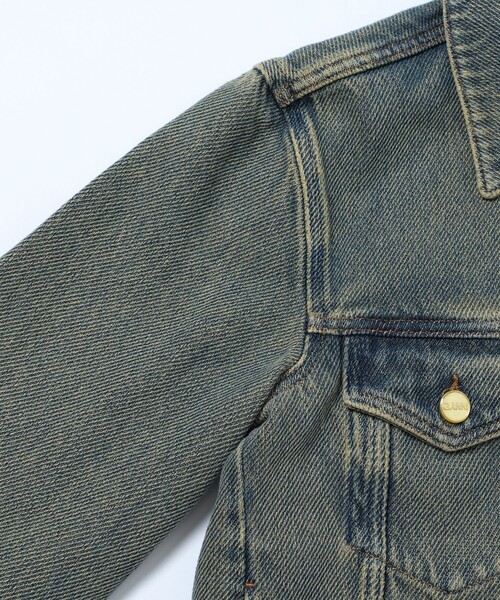 GANNI（ガニー）の「GANNI/ガニー OVERDYED HEAVY DENIM JACKET