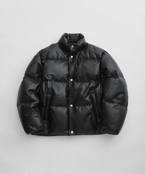 AVIREX(アヴィレックス)の「【ACT_31 Kuram】《AVIREX for ADAM ET ROPE'》LEATHER DOWN JACKET(ダウンジャケット/コート・メンズ・ブラック・M/L/S)」の10枚目の写真