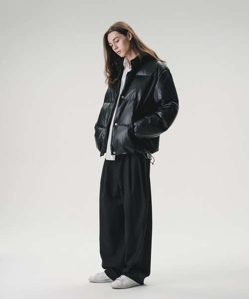 AVIREX(アヴィレックス)の「【ACT_31 Kuram】《AVIREX for ADAM ET ROPE'》LEATHER DOWN JACKET(ダウンジャケット/コート・メンズ・ブラック・M/L/S)」の17枚目の写真