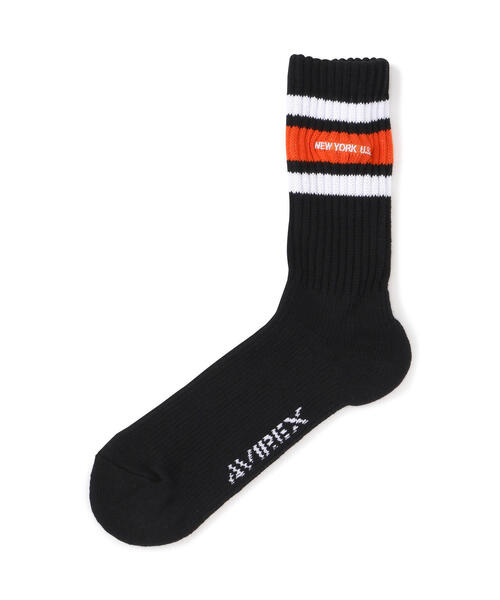 AVIREX（アヴィレックス）の「《直営店限定》LINE NEYYORK SOCKS / ライン ニューヨーク ソックス / AVIREX / アヴィレックス（ソックス/靴下・メンズ・ブラック/ホワイト/グレー/ホワイト系2・FREE/F）」の15枚目の写真