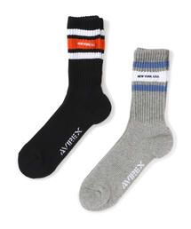 AVIREX | 《直営店限定》LINE NEYYORK SOCKS / ライン ニューヨーク ソックス / AVIREX / アヴィレックス(ソックス/靴下)