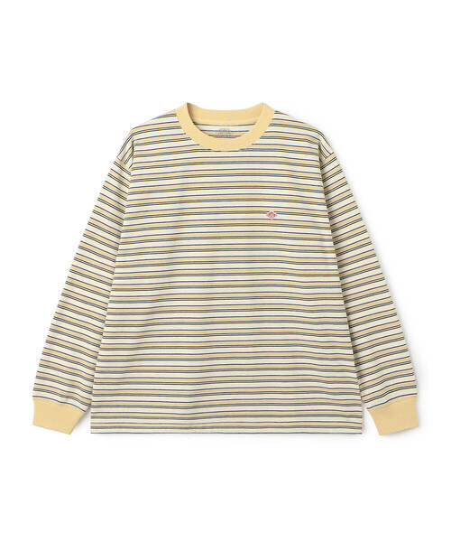 DANTON(ダントン)の「MEN'S LONG SLEEVE T-SHIRT STRIPE(Tシャツ/カットソー・メンズ・B/ブラック系その他/ブラック系その他2/ブラウン系その他/グレー系その他/グリーン系その他/C/A・S/XXL/XL/L/M)」の8枚目の写真