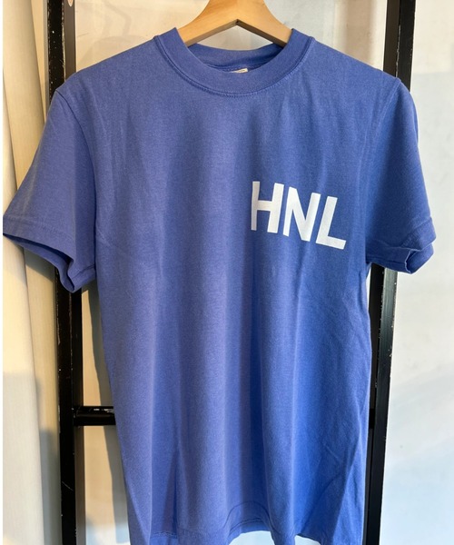 【URBAN ISLAND SOCIETY/アーバンアイランドソサエティ】HNL TEE/ワンポイント半袖Tシャツ（Tシャツ/カットソー）｜URBAN ISLAND SOCIETY（アーバンアイランドソサエティ）