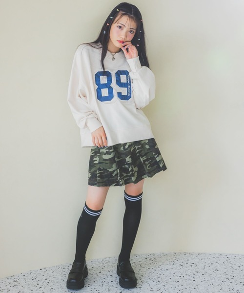 のん☆❤新品！！アルバローザ❤️ロゴ&ハイビ スウェットトレーナー❤️白 ロゴトレーナー（スウェット・トレーナー） | by LOVEiT（バイ