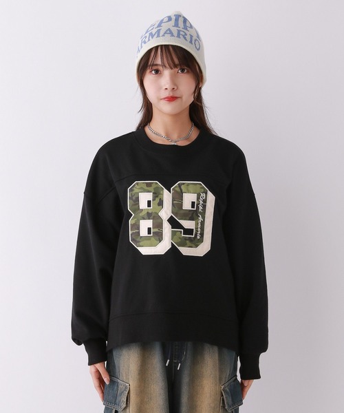 MAISON SPECIAL ナンバリングスウェット セール】ナンバリングスウェット（スウェット）｜repipi armario