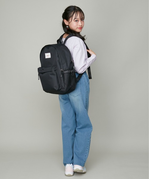 JENNI（ジェニィ）の「【容量16L】シンプルリュック（バックパック/リュック・キッズ・サックスブルー/ブラック/ラベンダー・F）」の4枚目の写真