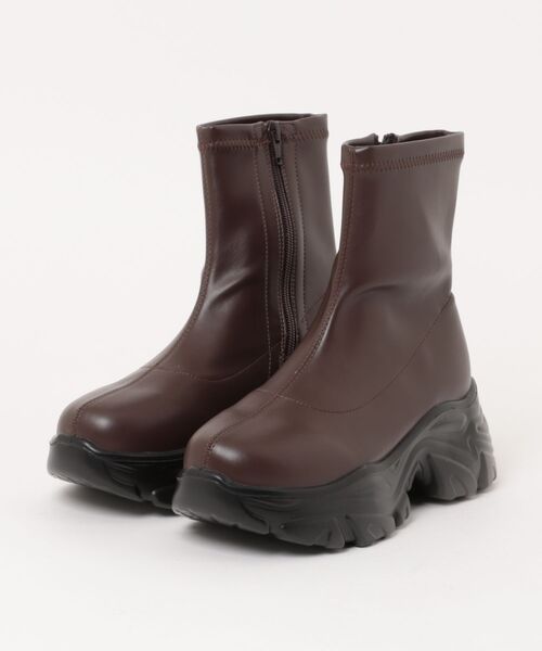 ☆0384　AR・CHR100枚セット セール】ストレッチスニーカーブーツ 133385（ブーツ）｜LOWRYS FARM