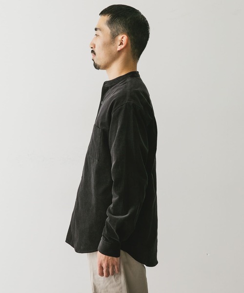 『UR TECH』バンドカラーシャツ　URBAN RESEARCH DOORS URBAN RESEARCH DOORS｜『再入荷』『UR TECH』バンドカラー