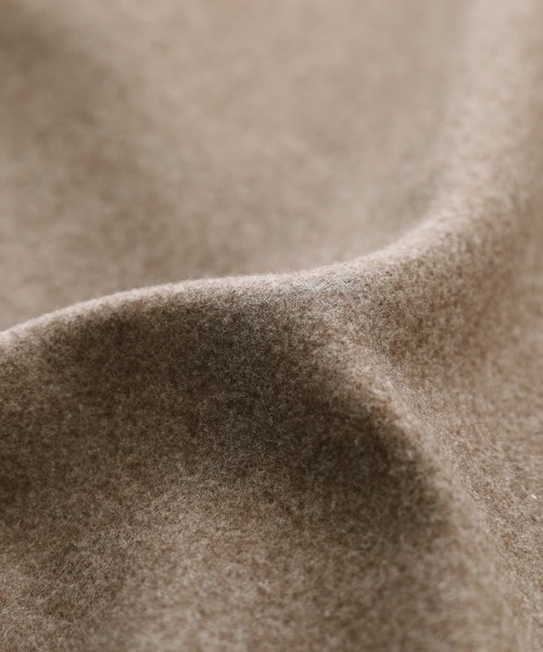 n'OrLABEL（ノアールレーベル）の「『ダブルフェイスコーディガン』（カーディガン/ボレロ・レディース・チャコール/モカ・FREE）」の5枚目の写真