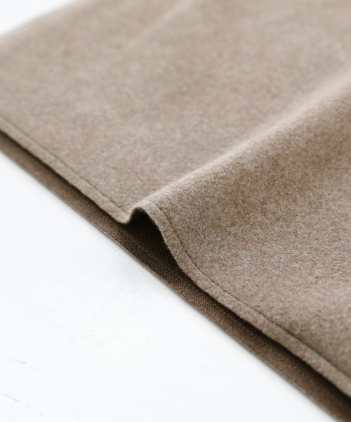 n'OrLABEL（ノアールレーベル）の「『ダブルフェイスコーディガン』（カーディガン/ボレロ・レディース・チャコール/モカ・FREE）」の7枚目の写真