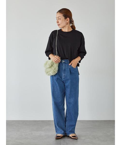 Lugnoncure（ルノンキュール）の「チェーン付フェイクファーバッグ（ハンドバッグ・レディース・ブラウン/オフホワイト/グリーン・F）」の11枚目の写真