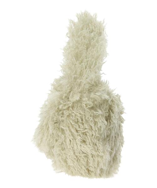 Lugnoncure（ルノンキュール）の「チェーン付フェイクファーバッグ（ハンドバッグ・レディース・ブラウン/オフホワイト/グリーン・F）」の19枚目の写真