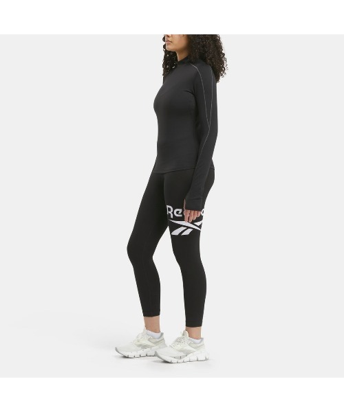 Reebok(リーボック)の「OV-ファイア+ ロングスリーブ / OV RBK-FIRE+ LONGSLEEVE(ジャージ・レディース・ブラック・LARGE/MEDIUM/SMALL/X-LARGE/X-SMALL)」の4枚目の写真