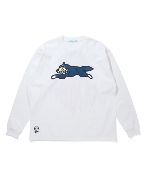 COTTON LS T-SHIRT RUNNING DOG