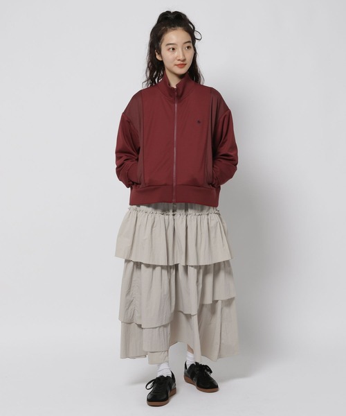 POLO BCS（ポロ ビーシーエス）の「【POLO BCS(ポロ・ビーシーエス)】トラックジャケット（ジャージ・レディース・アイボリー/ネイビー/ボルドー・SHORT/LONG）」の13枚目の写真