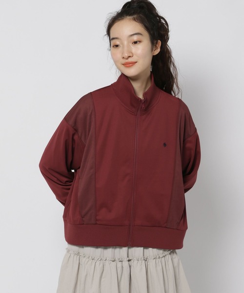 POLO BCS（ポロ ビーシーエス）の「【POLO BCS(ポロ・ビーシーエス)】トラックジャケット（ジャージ・レディース・アイボリー/ネイビー/ボルドー・SHORT/LONG）」の15枚目の写真