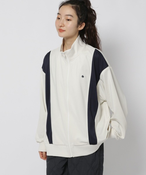 POLO BCS（ポロ ビーシーエス）の「【POLO BCS(ポロ・ビーシーエス)】トラックジャケット（ジャージ・レディース・アイボリー/ネイビー/ボルドー・SHORT/LONG）」の19枚目の写真