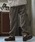 CAMBIO�i�J���r�I�j�́ump12821- Soft Melton Hem Cuffs Pants �����g���p���c�i���̑��p���c�j�v�b�_�[�N�x�[�W��