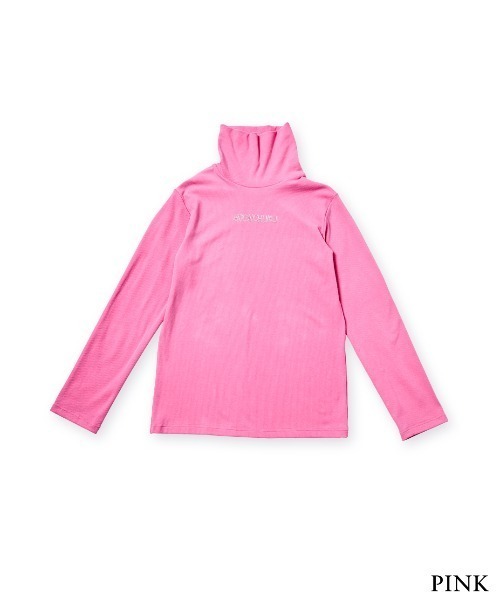 Studs logo high neck tops（Tシャツ/カットソー）｜AVENCHUMU 