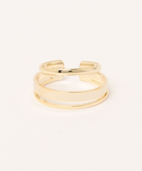 kiehtova（キエトヴァ）の「【kiehtova】TRILOGY EARCUFF / M　トリロジー イヤーカフ /M（イヤーカフ・レディース・シルバー/ゴールド・FREE）」の4枚目の写真