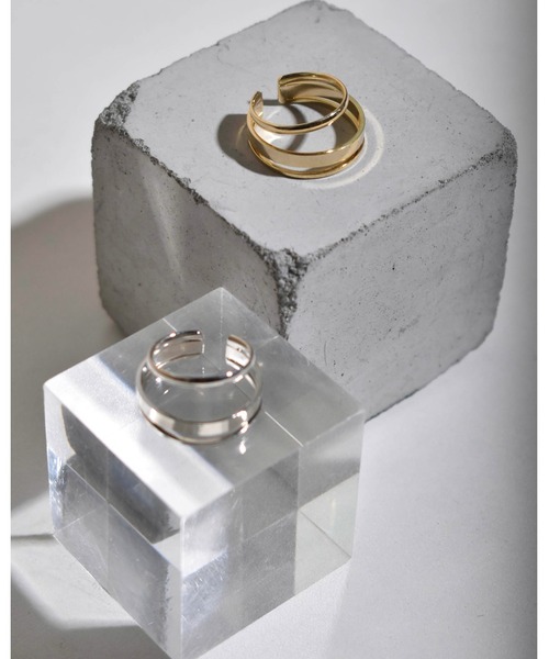 kiehtova（キエトヴァ）の「【kiehtova】TRILOGY EARCUFF / M　トリロジー イヤーカフ /M（イヤーカフ・レディース・シルバー/ゴールド・FREE）」の12枚目の写真