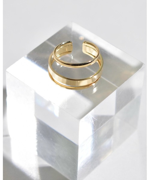 kiehtova（キエトヴァ）の「【kiehtova】TRILOGY EARCUFF / M　トリロジー イヤーカフ /M（イヤーカフ・レディース・シルバー/ゴールド・FREE）」の10枚目の写真