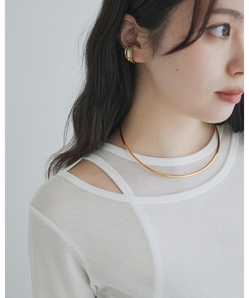 kiehtova（キエトヴァ）の「【kiehtova】TRILOGY EARCUFF / M　トリロジー イヤーカフ /M（イヤーカフ・レディース・シルバー/ゴールド・FREE）」の9枚目の写真