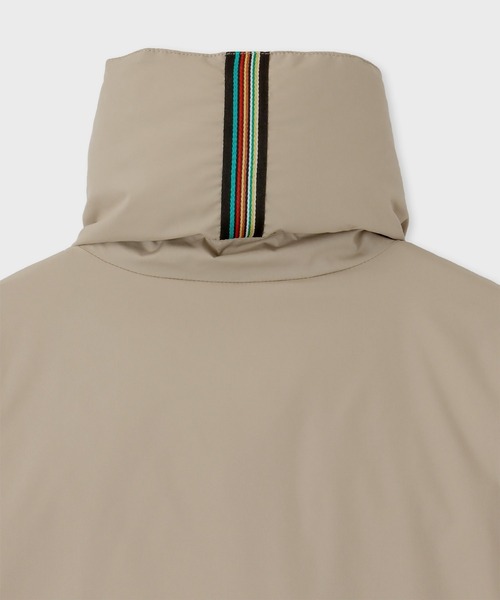 Paul Smith（ポールスミス）の「ウィメンズ シグネチャーストライプ ロングダウンコート / 245050 JK247（ダウンジャケット/コート・レディース・ベージュ/ブラック・38/40）」の3枚目の写真