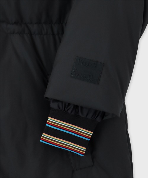 Paul Smith（ポールスミス）の「ウィメンズ シグネチャーストライプ ロングダウンコート / 245050 JK247（ダウンジャケット/コート・レディース・ベージュ/ブラック・38/40）」の14枚目の写真