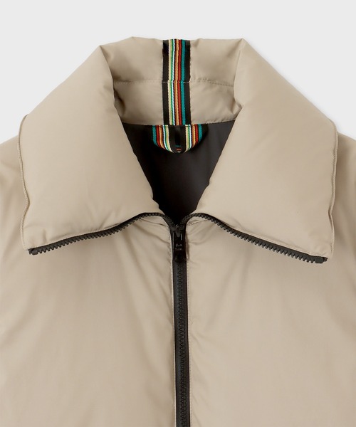 Paul Smith（ポールスミス）の「ウィメンズ シグネチャーストライプ ロングダウンコート / 245050 JK247（ダウンジャケット/コート・レディース・ベージュ/ブラック・38/40）」の20枚目の写真