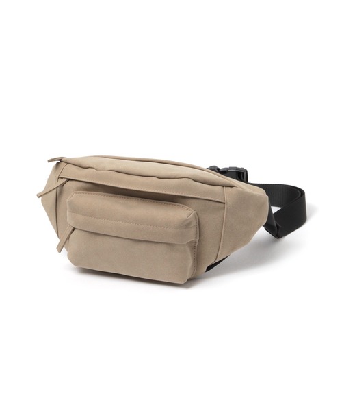 GLOBAL WORK（グローバルワーク）の「フェイクスウェードボディバッグ/152820（ボディバッグ/ウエストポーチ・メンズ・ブラック/グレー/ベージュ・FREE）」の6枚目の写真