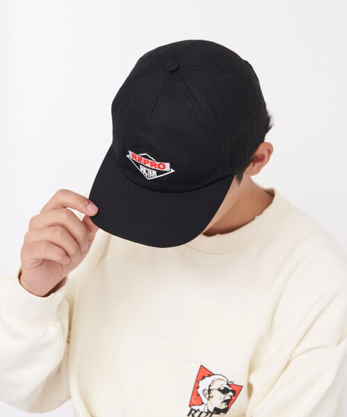 RePRODUCTION LABEL(リプロダクションレーベル)の「【RePRODUCTION LABEL / リプロダクションレーベル】刺繍ロゴキャップ(キャップ・レディース・ブラック/ネイビー/レッド/サックスブルー/ブラック系その他/ブラック系その他2・ONE SIZE)」の10枚目の写真