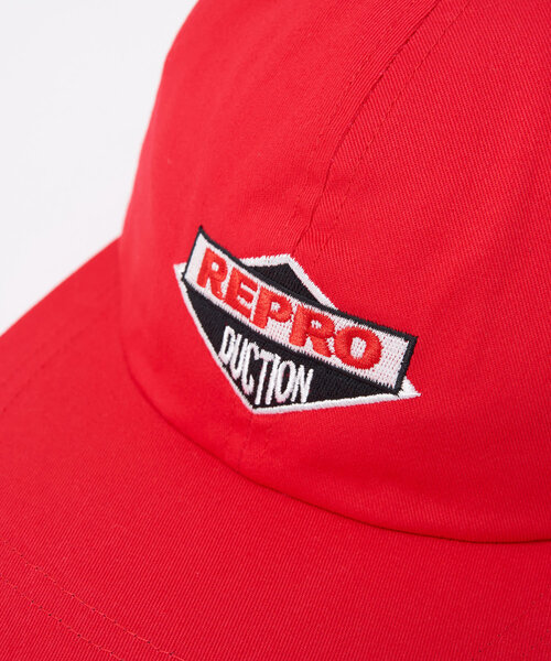 RePRODUCTION LABEL(リプロダクションレーベル)の「【RePRODUCTION LABEL / リプロダクションレーベル】刺繍ロゴキャップ(キャップ・レディース・ブラック/ネイビー/レッド/サックスブルー/ブラック系その他/ブラック系その他2・ONE SIZE)」の12枚目の写真
