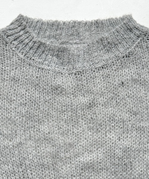 SELECT LEVERY(セレクトリベリー)の「グラデーションメッシュニット(ニット/セーター・レディース・グリーン/グレー/ブルー/ラベンダー・MEDIUM)」の20枚目の写真