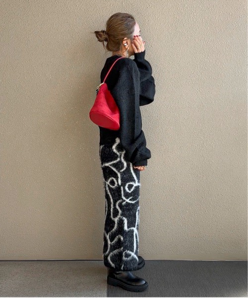 セール】【XSサイズあり/ハンドウォッシャブル】ニュアンス柄シャギー