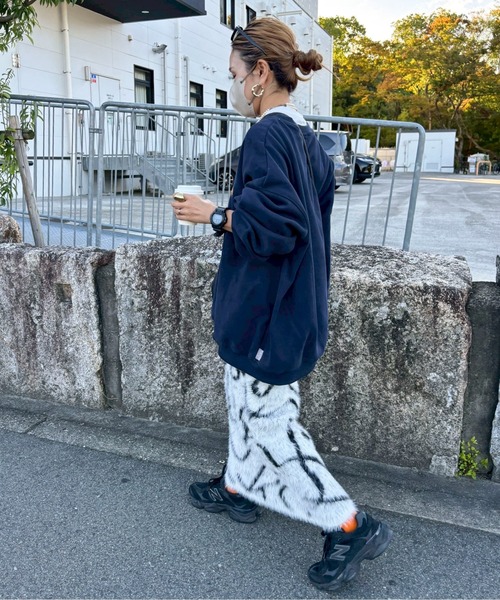 セール】【XSサイズあり/ハンドウォッシャブル】ニュアンス柄シャギー