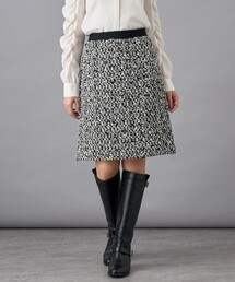 ANAYI（アナイ）の「【セットアップ対応商品】モノトーンリボンツイードミニスカート（スカート）」