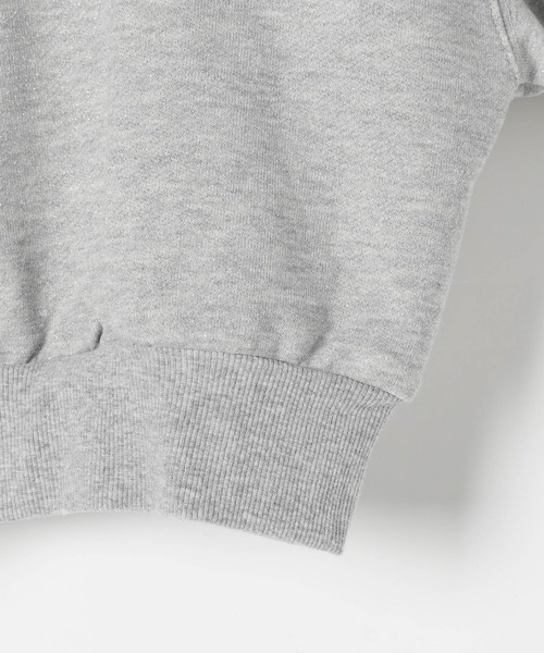 Heather（ヘザー）の「【TeddyBear/テディベア】ロゴ刺繍裏毛スウェット  252242（スウェット・レディース・グレー/ネイビー/オートミール・FREE）」の8枚目の写真