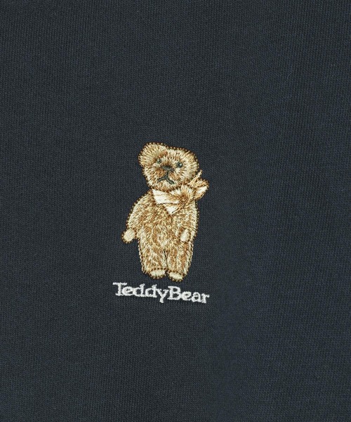 Heather（ヘザー）の「【TeddyBear/テディベア】ロゴ刺繍裏毛スウェット  252242（スウェット・レディース・グレー/ネイビー/オートミール・FREE）」の13枚目の写真