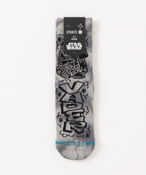 STANCE(スタンス)の「STANCE/スタンス キッズ ソックス 靴下 DJ DARTH KIDS CREW K556D24DJD#BLK(ソックス/靴下・キッズ・ブラック・L)」の4枚目の写真