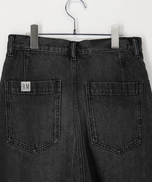 Rie Miller(リエミラー)の「【RM denim】ハイウエストスリムテーパードデニム(デニムパンツ・レディース・ブラック/ベビーピンク・L/M/S/XS)」の13枚目の写真