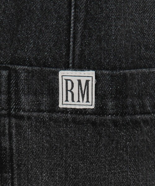 Rie Miller(リエミラー)の「【RM denim】ハイウエストスリムテーパードデニム(デニムパンツ・レディース・ブラック/ベビーピンク・L/M/S/XS)」の15枚目の写真