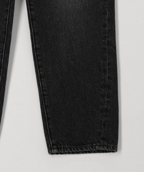 Rie Miller(リエミラー)の「【RM denim】ハイウエストスリムテーパードデニム(デニムパンツ・レディース・ブラック/ベビーピンク・L/M/S/XS)」の16枚目の写真